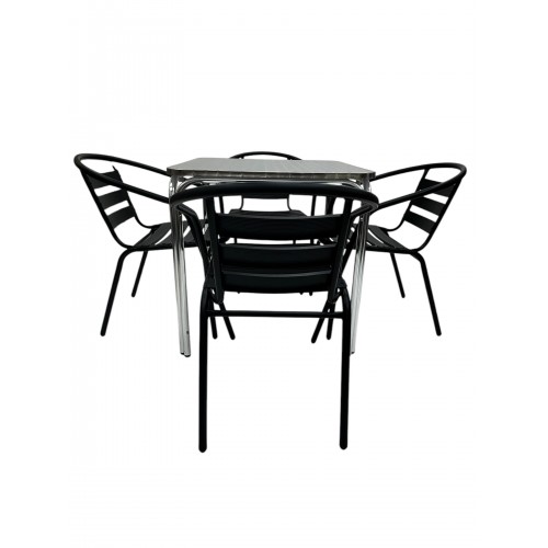 Outdoor Stacking Furniture Set –...