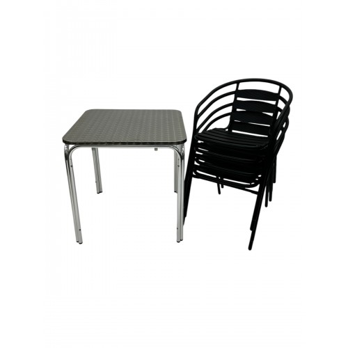 Outdoor Stacking Furniture Set –...
