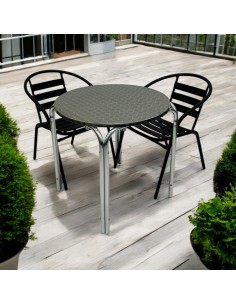 Black Steel Patio Furniture...