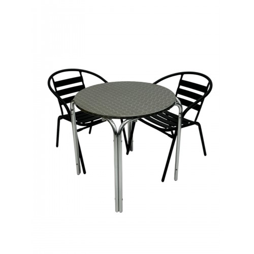 Black Steel Patio Furniture Sets –...