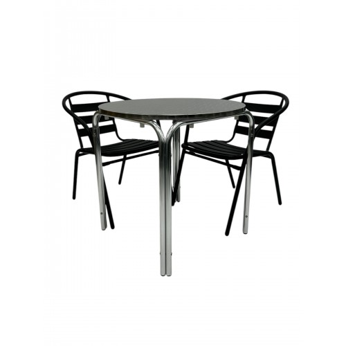 Black Steel Patio Furniture Sets –...