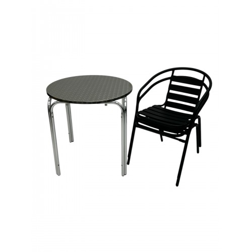 Black Steel Patio Furniture Sets –...