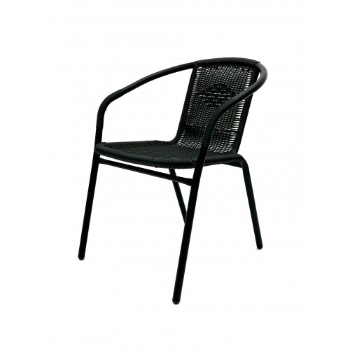 Black Rattan Balcony Furniture –...