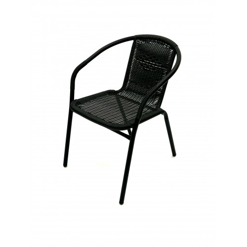 Rattan Garden Set in Black –...
