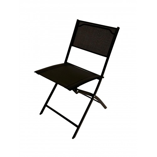 Black Folding Garden Furniture Set –... Black Folding Garden Furniture Set –...