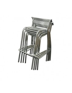 Aluminium Stacking Bar Stools 2
