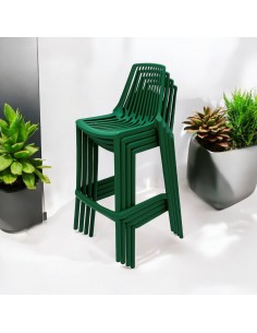 Green Plastic Stacking Bar...