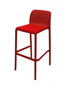 Deluxe Red High Stools 2