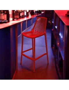 Red Plastic Stacking Bar...