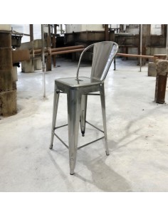 Silver Metal Tolix Counter...