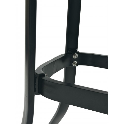 80cm Round Brown Garden Dining Table