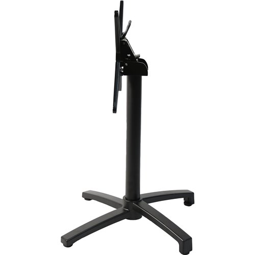 Black Decorative Aluminum Table Base 720mm Standard Height | Stalwart DA-F011