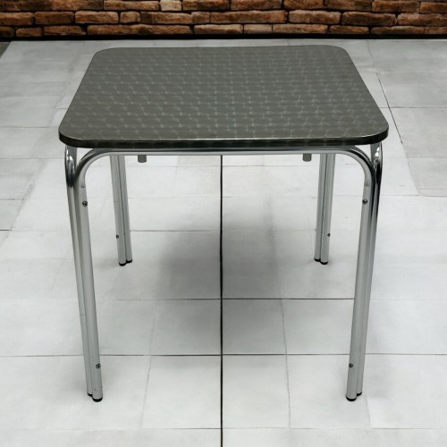 70cm Square Stacking Aluminium Table