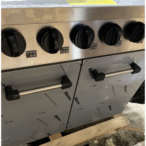 A GRADE Buffalo Range 6 Burner Gas...