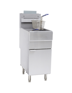 Commercial Gas Tube Fryer 20L Free Standing 26.4kW | DA-GF90