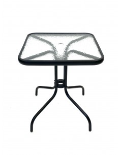 Square Glass Garden Table... 2