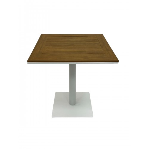 Square Pedestal Bistro Table – 70cm x...
