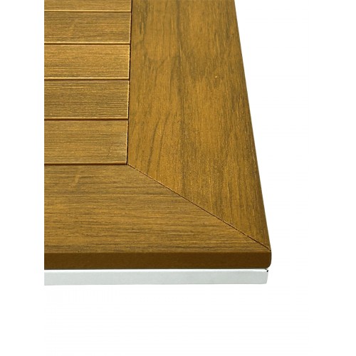 Square Pedestal Bistro Table – 70cm x...