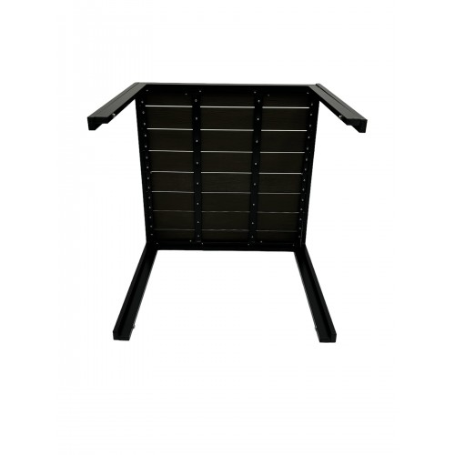 80cm Square Brown Garden Table