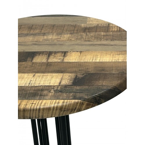 Misano Bistro Tables with Rustic...