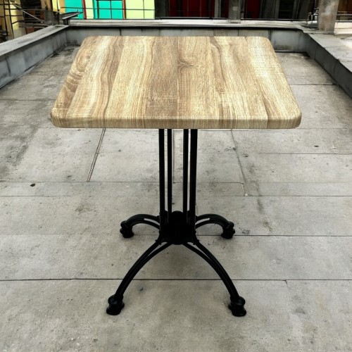 Monza Bistro Tables with Light Wood...