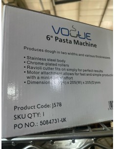 Vogue 6" Pasta Machine 2