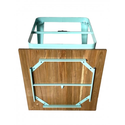 Blue Metal Tolix Tables