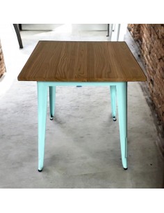 Blue Metal Tolix Tables