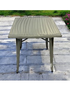 Silver Metal Tolix Tables