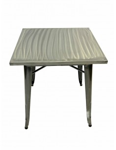 Silver Metal Tolix Tables 2