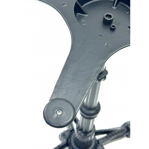 Black Cast Iron Table Base