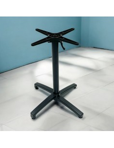 Black Flip Top Table Base