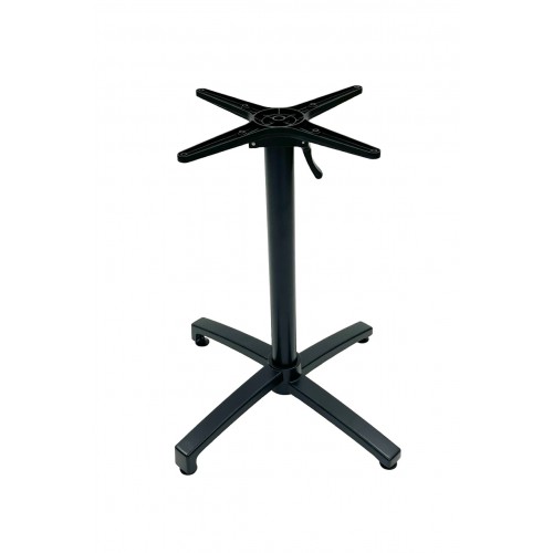 Black Flip Top Table Base