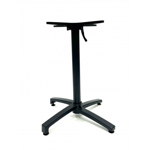 Black Flip Top Table Base