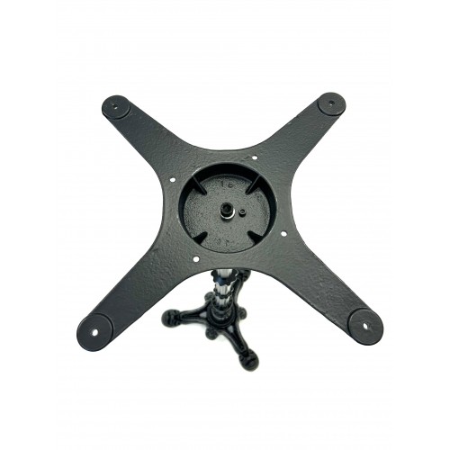 Black Cast Iron High Table Base