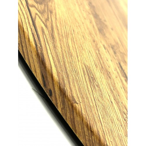 Aged Pine Effect Round Table Tops –...