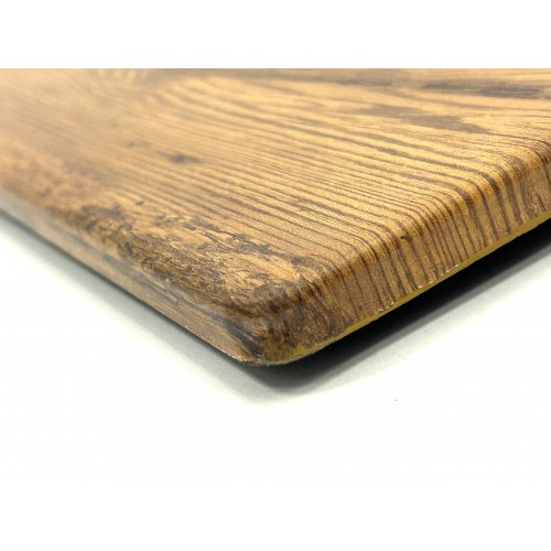 Aged Pine Effect Square Table Tops –...