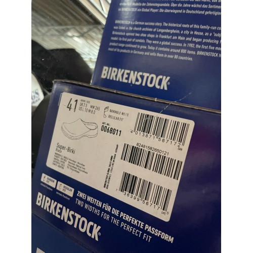 A GRADE Birkenstock Super Birki Clog...