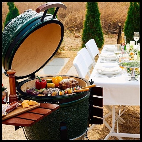 Kamado BBQ 22" Ceramic Grill Egg XL...