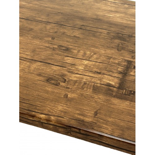 Dark Oak Effect Table Tops – 70 cm x...