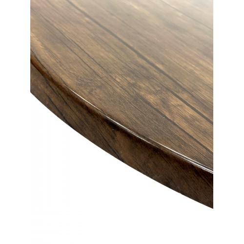 Dark Oak Effect Tops – 70 cm Diameter
