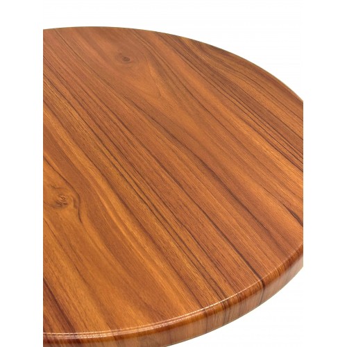 Mid-Wood Effect Round Table Tops – 60...