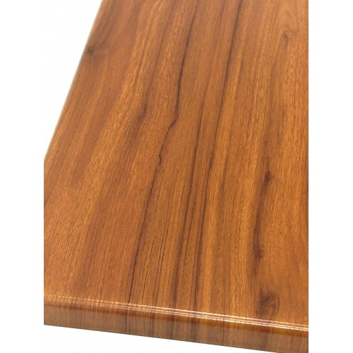 Mid-Wood Effect Square Table Tops –...