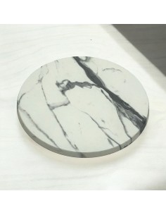 Romeo White Marble Effect...