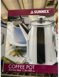SUNNEX COFFE POT 2.5 LTR -...