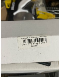 SYR Soft Broom Blue 12" 992292 2