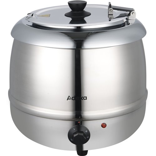 Commercial Soup kettle Stainless Steel 10 litres | Stalwart DA-ESW01S
