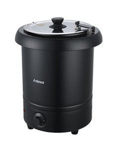 Commercial Soup kettle Black Iron 10 litres | Stalwart DA-ESW02
