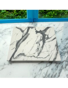Romeo White Marble Effect...
