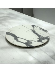 Romeo White Marble Round...
